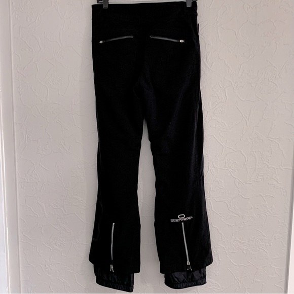 Obermeyer Women's Black Ridgeline Ski Pants Size 8 SHORT Hydro Block Snowboard - Picture 2 of 9